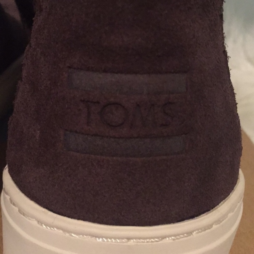 Tom's- Men's Suede High Top Sneaker - Picture 5 of 8